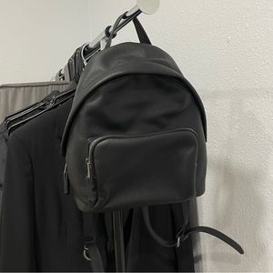 Black Mini Backpack